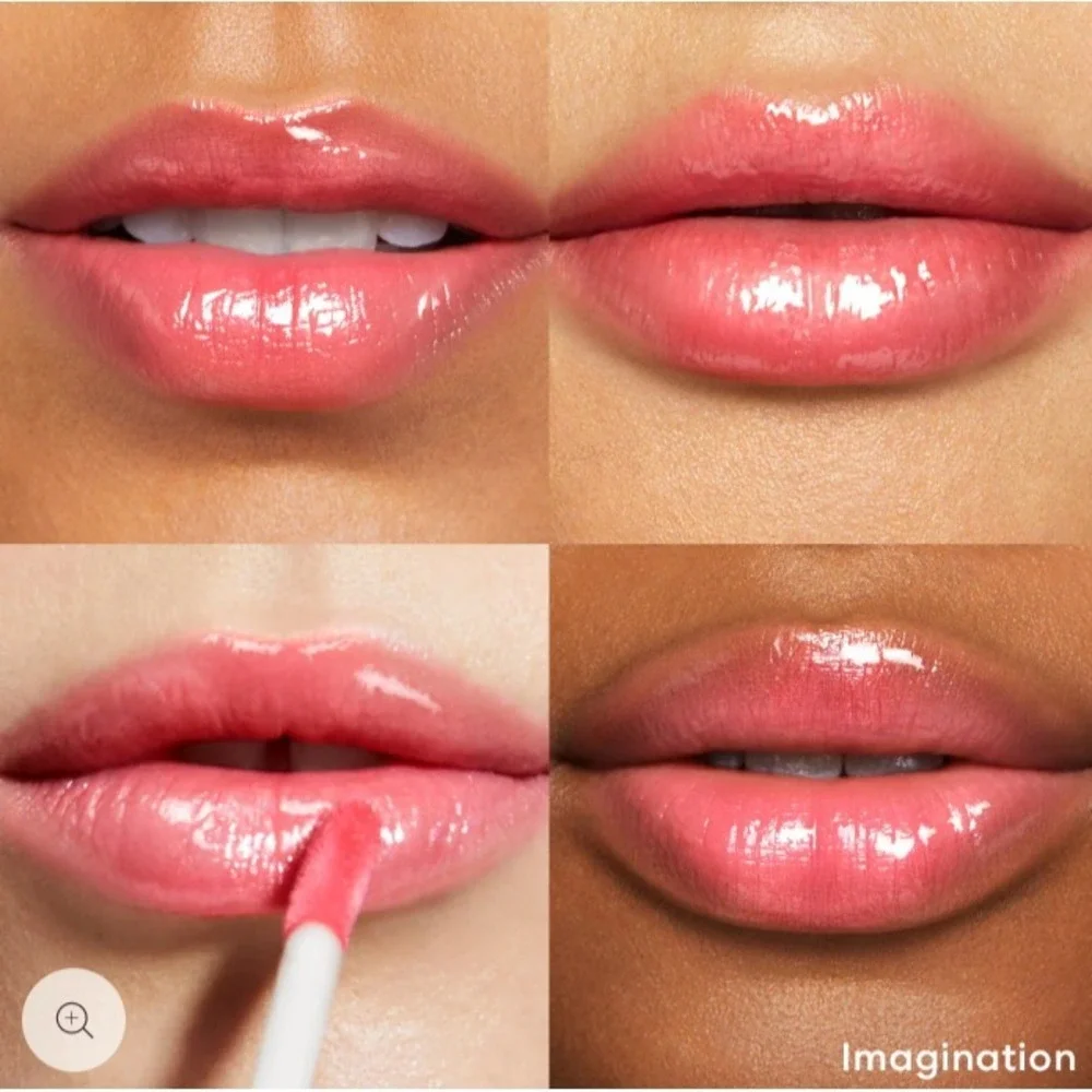 bareMinerals Mineralist Lip Gloss Balm Imagination Pink Sheer High Shine Vegan